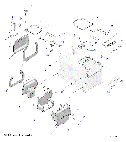 ELECTRICAL, BATTERY, SERVICE COMPONENTS, R24E3SC4DD (C731086-1)