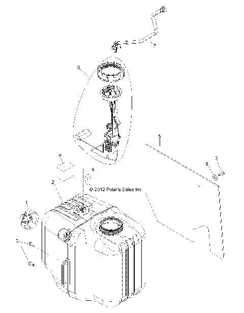 BODY, FUEL TANK ASM. - R13RH76AG/AH/AN (49RGRFUEL13800MID)