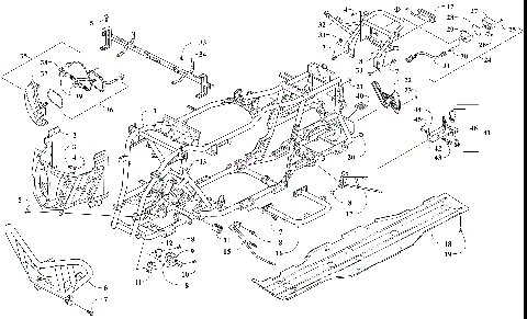BUMPER, FRAME, AND HEADLIGHT ASSEMBLIES [303483]
