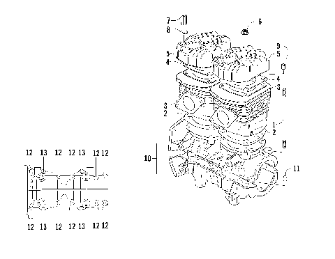 CRANKCASE AND CYLINDER [86202]