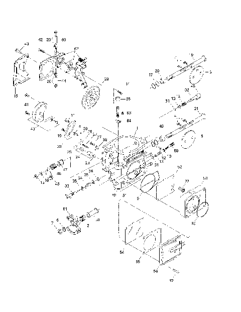 02- Carburetor (single, Mikuni)