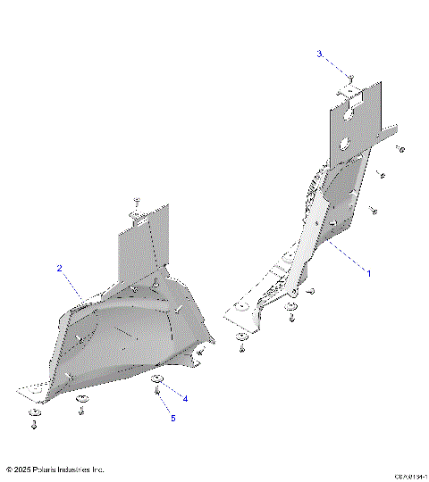 BODY, FRONT WHEEL WELL -   (C0708164-1)