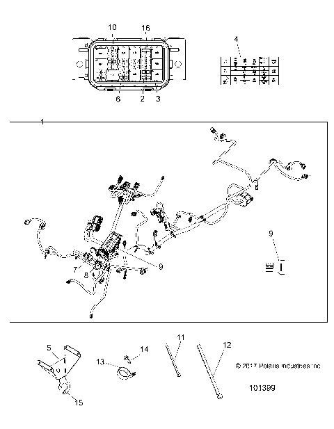 ELECTRICAL, HARNESS - A18SEA57F1/SEE57F1/7 [101399]