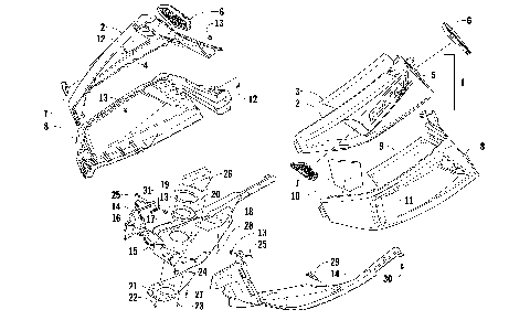 SKID PLATE AND SIDE PANEL ASSEMBLY [90125]