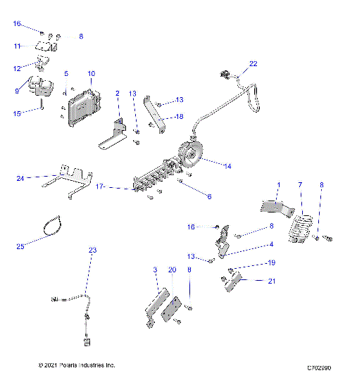 ELECTRICAL, WIRE HARNESS COMPONENTS - R22RSJ99A9/B9 (C702990)