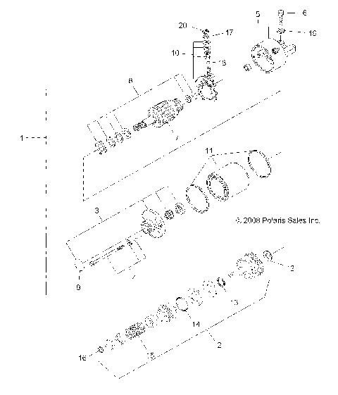 ENGINE, STARTING SYSTEM - A10LH46AX/AZ (49ATVSTARTER09SP400)