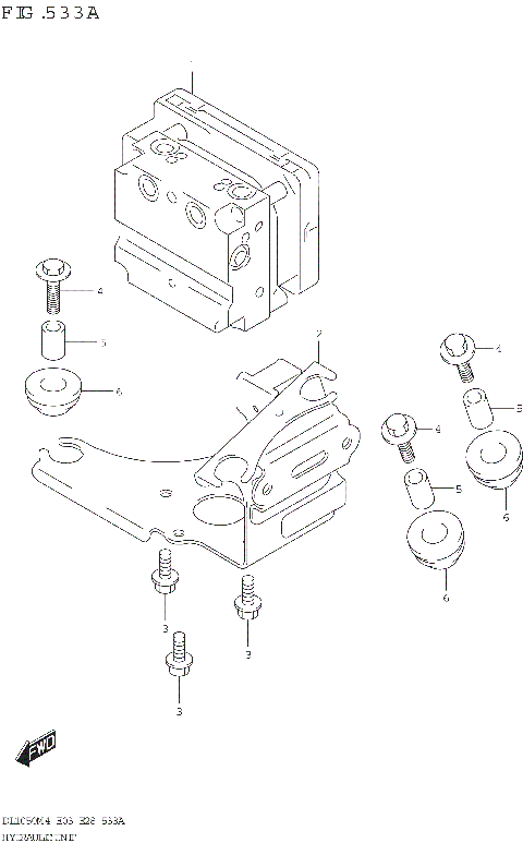 HYDRAULIC UNIT (DL1050RR)