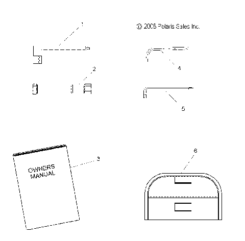 TOOLS, TOOL KIT - S09PU7ES/EE (49SNOWTOOL09WIDE)