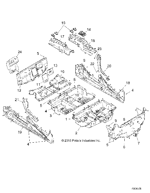 BODY, FLOOR and ROCKER PANELS - Z16VFE92AE/AH/AS/AW (700678)