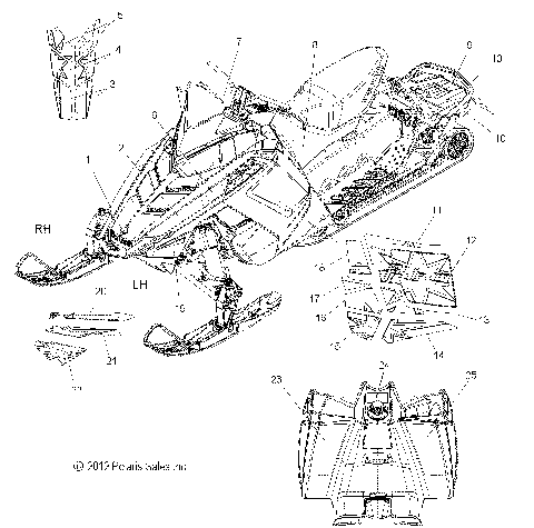 BODY, DECAL, RETRO WRAP - S13BA8/BC8/BD8/BS8 (49SNOWDECAL13800SBPROWRAP)