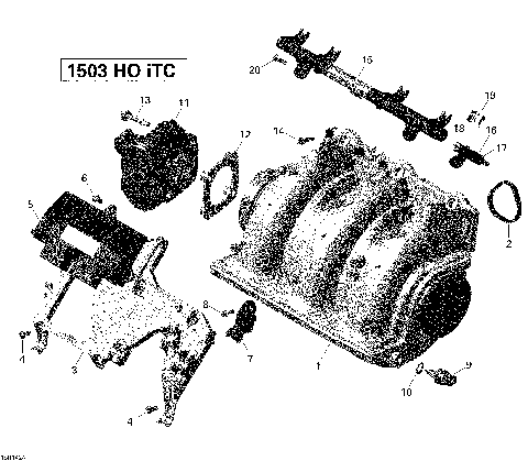 02- Air Intake Manifold And Throttle Body 1