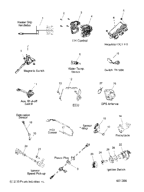 ELECTRICAL, SWITCHES, SENSORS and COMPONENTS - S20EDE8RS/8REM (601366)