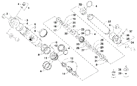 FRONT SUSPENSION SHOCK ABSORBER [101448]