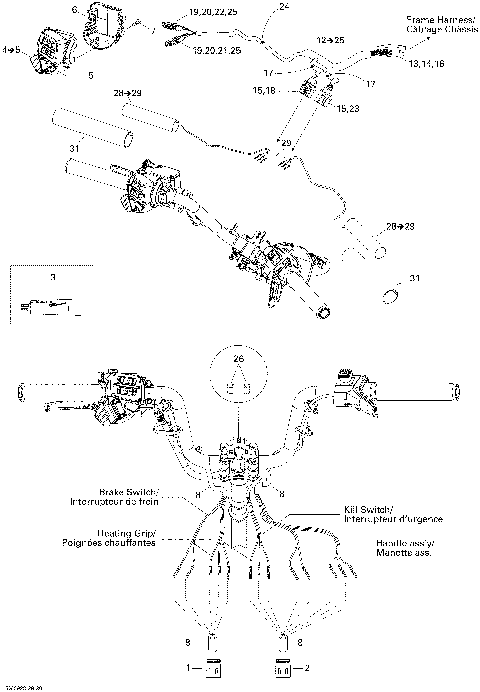 10- Steering Wiring Harness Ranger