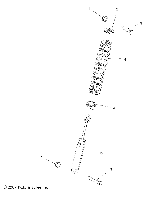 SUSPENSION, FRONT SHOCK - R09VH76 ALL OPTIONS (49RGRSHOCKMTG08VISTA)