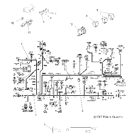 ELECTRICAL, HARNESSES - A08TN76AA/AQ (49ATVHARNESS08SPX27)