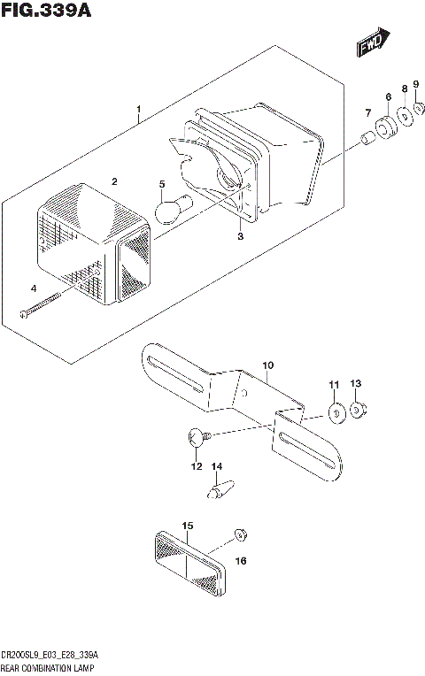 REAR COMBINATION LAMP