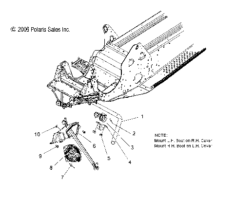 SWAY BAR - S07PS6FS/FSA (49SNOWSWAYBAR600HO)