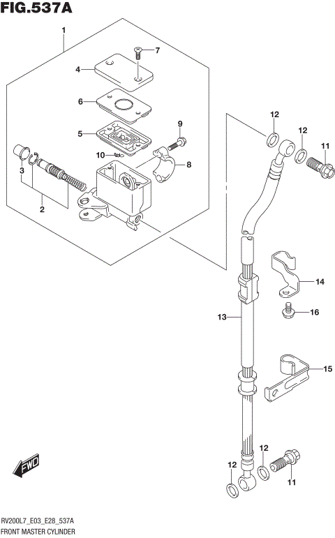FRONT MASTER CYLINDER
