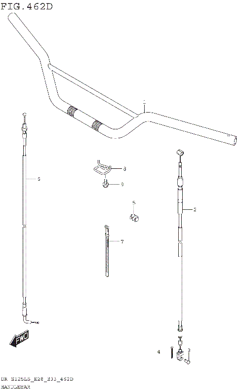 HANDLEBAR (DR-Z125LL5 E33)