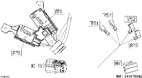 08- Electric - Reverse Wiring Harness - 515178942