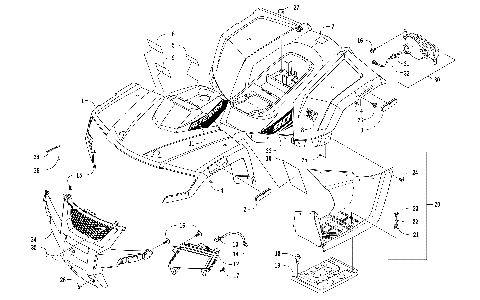 BODY PANEL AND HEADLIGHT ASSEMBLY [301623]