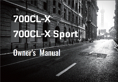 OWNERS MANUAL