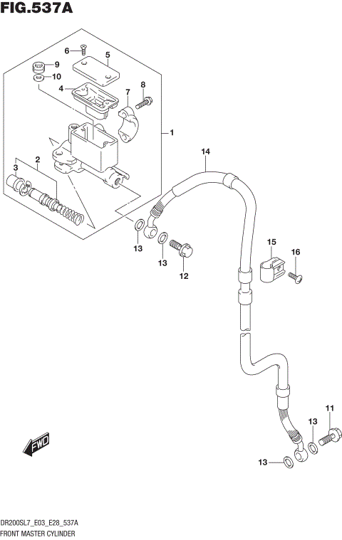 FRONT MASTER CYLINDER