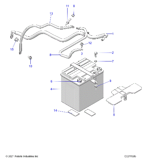 ELECTRICAL, BATTERY - A22SXZ95AK (C0211595)