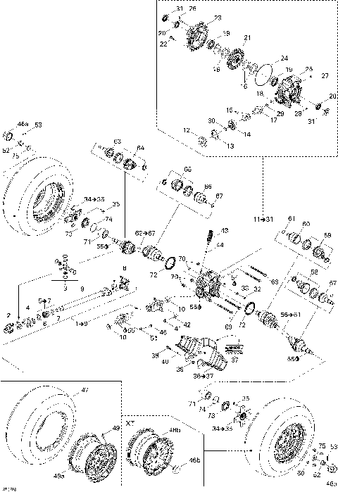 08- Drive System, Rear STD