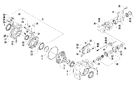 FRONT DRIVE GEARCASE ASSEMBLY [84544]