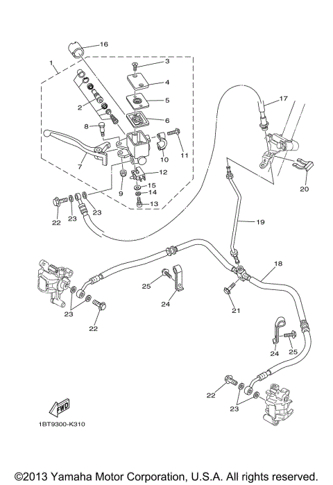FRONT MASTER CYLINDER