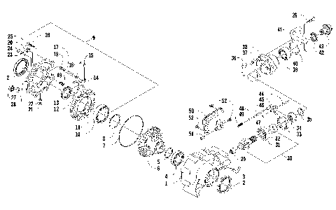 FRONT DRIVE GEARCASE ASSEMBLY [85994]