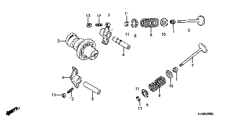 CAMSHAFT@VALVE