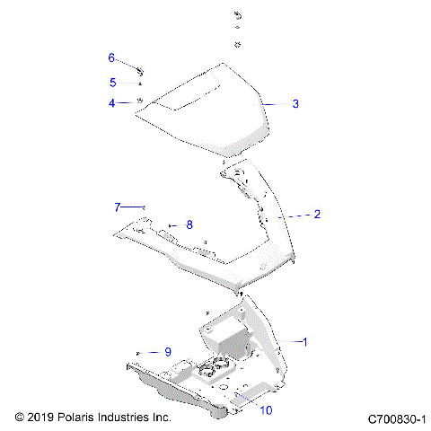 BODY, HOOD - G21GXD99AJ/AZ/BJ/BZ (C700830-1)