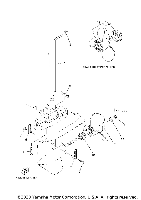 LOWER CASING DRIVE 2