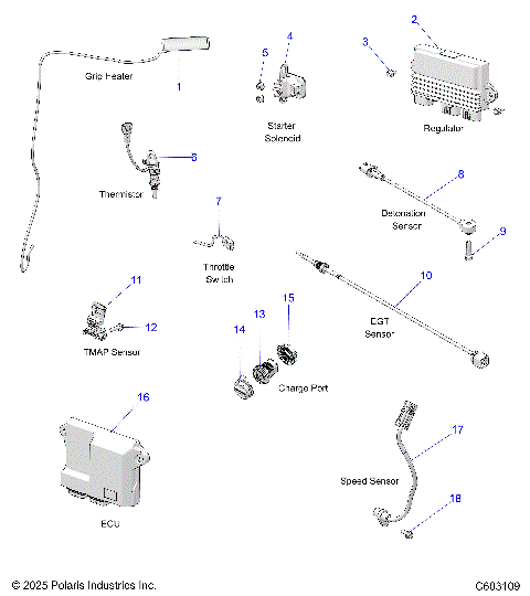 ELECTRICAL, COMPONENTS - S26TKL9BS (C603109)