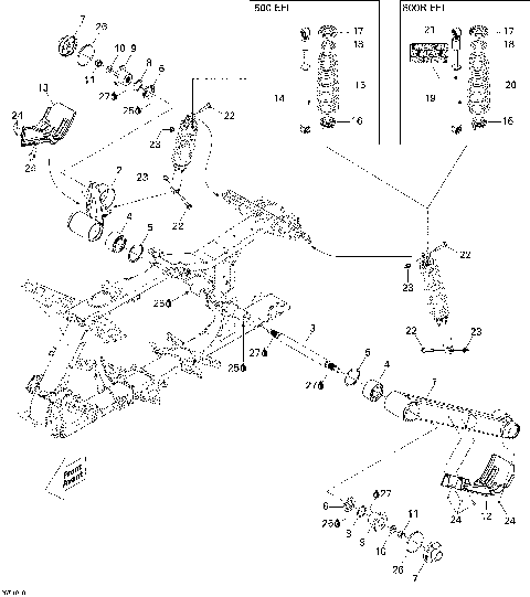 08- Rear Suspension 800R