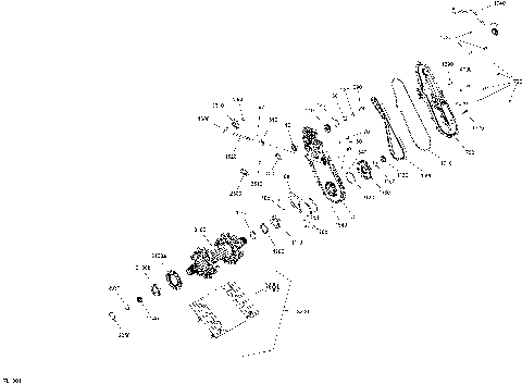 05- Drive Train Boondocker - 850 E-TEC - Package BD3700 RE