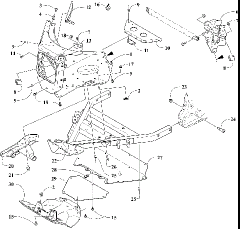 FRONT FRAME ASSEMBLY [108280]