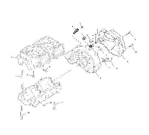 CRANKCASE - W015197D (4964826482C004)
