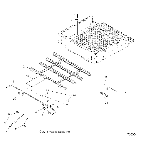 BODY, BOX MOUNTING - R17RAA76NA (700554)