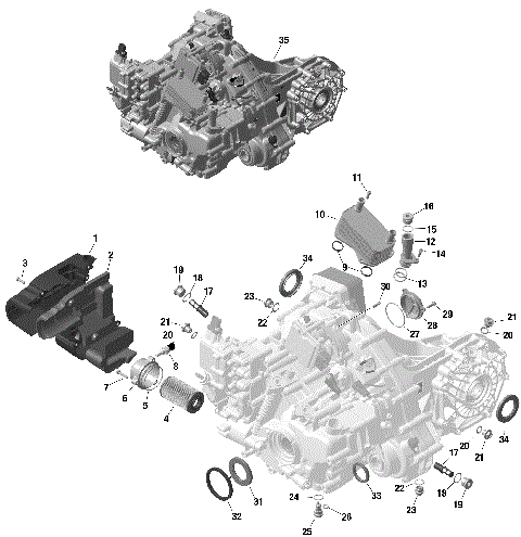 01- ROTAX - GearBox And Components