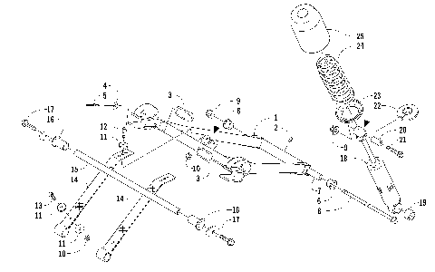 REAR SUSPENSION FRONT ARM ASSEMBLY [99338]