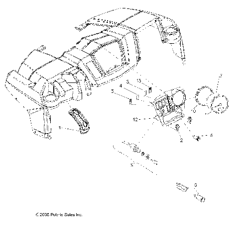 ELECTRICAL, DASH INSTRUMENTS and CONTROLS - R10TH76/TY76 ALL OPTIONS (49RGRDASH097004X4)