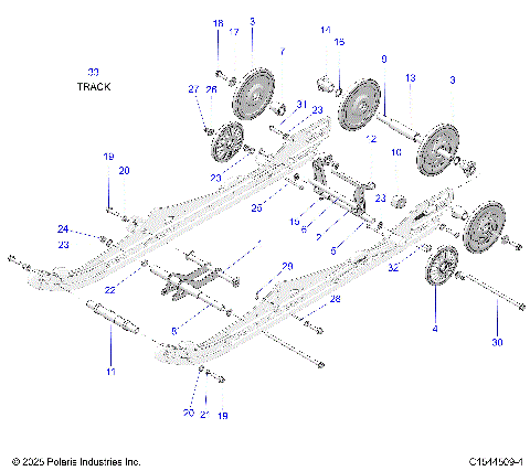 SUSPENSION, REAR - S26TDL6LSA (C1544509-4)