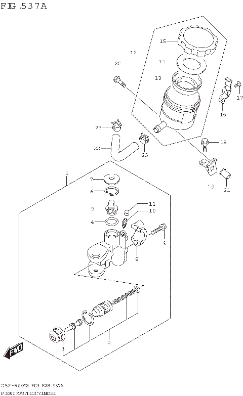 FRONT MASTER CYLINDER