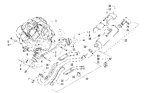 ENGINE AND EXHAUST [87525]