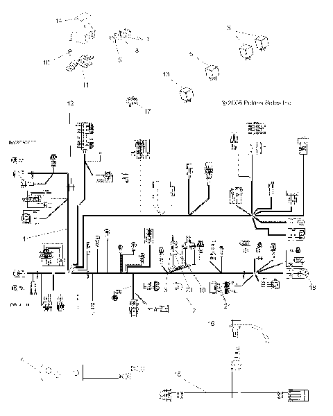 ELECTRICAL, HARNESSES - A09MN50ET (49ATVHARNESS09SP500TR)
