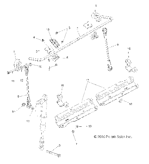 SUSPENSION, STABILIZER BAR, FRONT - Z14VE76FX/FI (49RGRSTABILIZERFRT11RZRI)